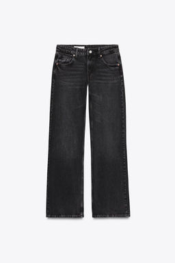 TRF WIDE-LEG LOW-RISE JEANS - Zara фото 16