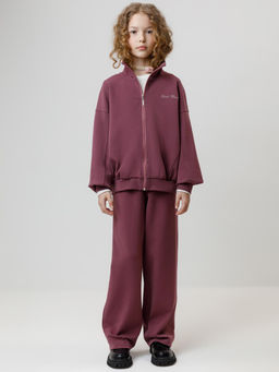 КР 400876/бордовый 1411 к653 брюки для дев