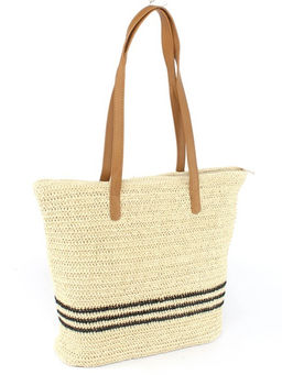 Сумка пляжная текстиль SNX-008, 1отдел, бежевый 259451 - Adelia фото 2