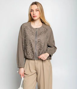 Бомбер #КТ2552, хаки