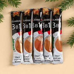 Растворимый кофе С Новым годом, 100 г (5 шт. х 20 г). - Simaland фото 2