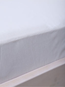 Простыня Бязь Евро (белая) 220x240