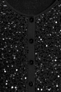 SEQUIN CARDIGAN - Zara фото 4