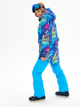 Женская горнолыжная сноубордическая куртка Alpha Endless Ultra Chaleur SNB 423/316_8 Разноцветный  фото 31