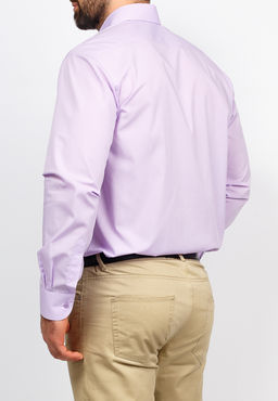 Сорочка мужская длинный рукав CASINO c730/1/pur фото 2