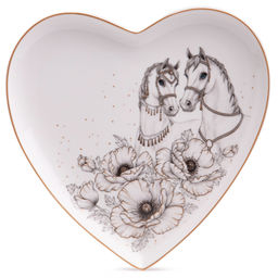 ТАРЕЛКА LEFARD TOP STYLE СЕРДЦЕ 21,5*2 СМ