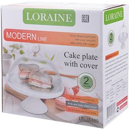 28489 Тортовница 23 см с крышкой на ножке LR (х8) - Mayer&boch фото 4