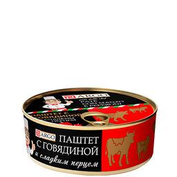 Паштет с говядиной и сладким перцем Pate dello chef , 250г