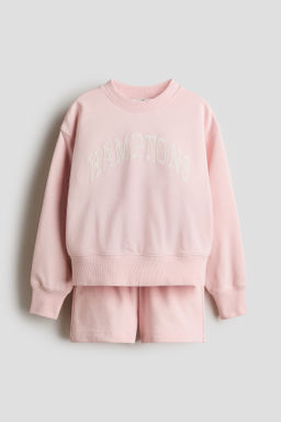 Conjunto de 2 piezas en tejido sudadera - H&m фото 3