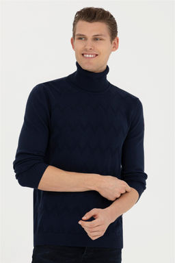 Мужской темно-синий свитер - U.s. polo assn фото 3