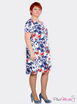 Платье Модель №39 размеры 46-72 - Plusmoda фото 3