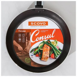 Сковорода Consul d 200 ст. кр. RC-007 SСOVO - Scovo фото 5