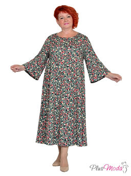 Платье Модель №1740 размеры 44-84 - Plusmoda фото 4