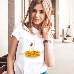 Эксклюзивная футболка Yana Pletneva упаковка плотный Zip пакет!
