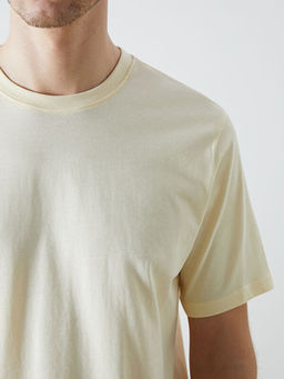 Bisiklet Yaka Penye Erkek Ti??rt