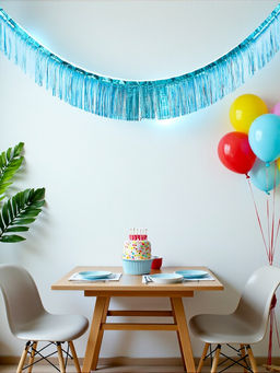 Цена за 2 шт. Гирлянда «Дождик», 3 метра, цвет голубой