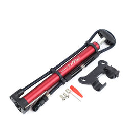 Насос для велосипеда ручной COMIRON STORM, алюминиевый цилиндр стальная складная ножка ручка и основание литой пластик Presta-Schrader, 11 бар /уп 50/ - Галеонтрейд фото 3