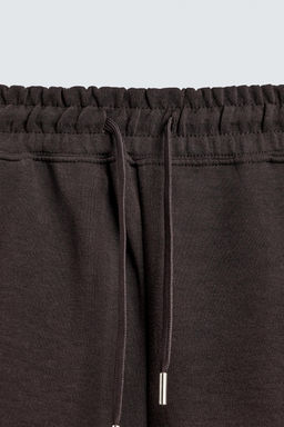 BERMUDA JOGGER RELAXED FIT INTERLOCK / Marr?n oscuro - Zara фото 8