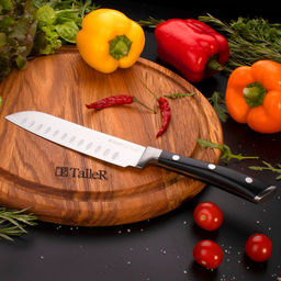 Нож сантоку TalleR TR-22303 Expertise  фото 4