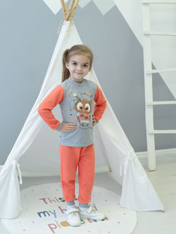 Костюм детский кораллмеланж сова в наушниках