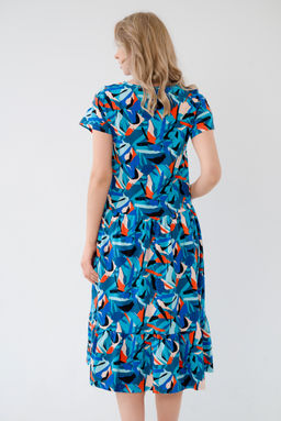 Платье женское из кулирки Кармелита осколки - Амадэль фото 11