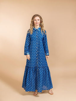 Платье (хлопок) №25-582-3 - Ганг фото 2