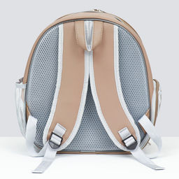 Рюкзак для переноски Котик, прозрачный, 32 х 21 х 35 см, бежевый - Пижон фото 5