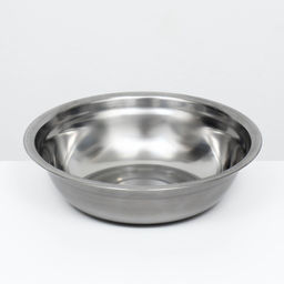 Цена за 2 шт. Миска металлическая эконом, 0,7 л, 19 х 5 см