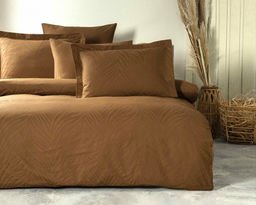 КПБ Ecosse Satin Jakar (ZEBRA) евро кофейный KAHVE