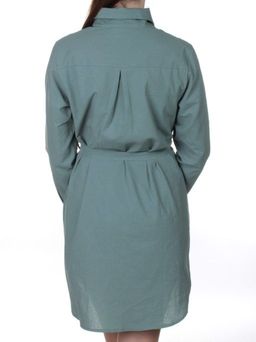 803 Платье хлопковое с воротником Fashion
