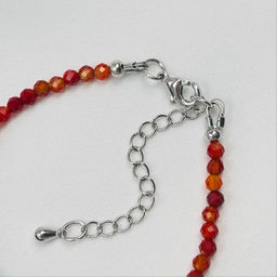 Браслет из Сердолика и Содалита - Радуга самоцветов фото 4