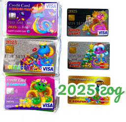 Магниты для холодильника VISA новый год - Buro фото 2