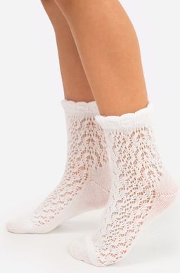 Носки для девочки ажурные Happy Fox 2 шт  фото 5