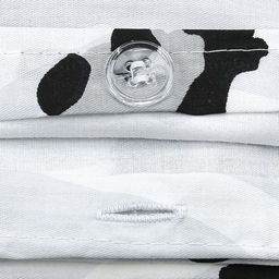 Пододеяльник 1,5 спальный на пуговицах "Милый друг" 145х215см, твил-сатин 115г/м2, хлопок 100%, упаковка классическая ПВХ 28х41см, "Домашняя мода" (Россия)