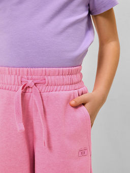 ACOOLA / Шорты детские для девочек Cherry неоновый розовый  фото 6