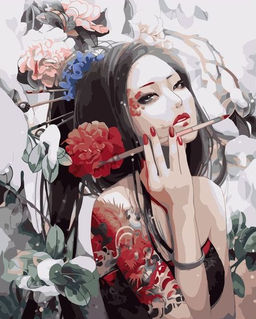 Картина по номерам на холсте и подрамнике 40х50 см