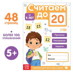 Книга Считаю до 20, ФГОС ДО, 48 стр.