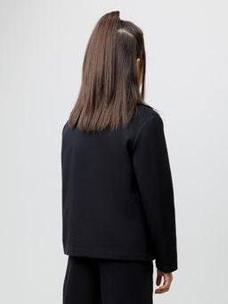 К 302765/черный жакет для дев