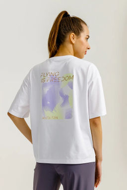 Футболка Хлопок Белый - Anta фото 2