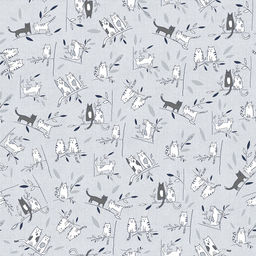 Скатерть 145х145см Мы котики, длина стола до 110см, на 4 персоны, рогожка 186г/м2, хлопок 100%, упаковка классическая 28х41см, Домашняя мода (Россия)  фото 2