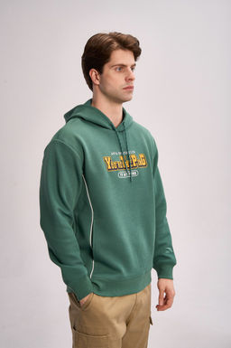 Худи Зеленый ANTA SPORTS CLUB Sweat Hoodie фото 3