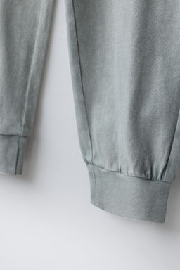 AGES 6-14 / WASHED EFFECT PYJAMAS WITH EMBROIDERED TEXT - Zara фото 16