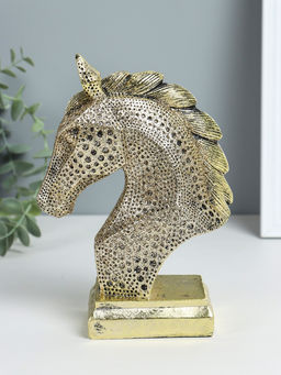 Фигурка полистоун «Бюст. Голова коня», 14×7×20 см