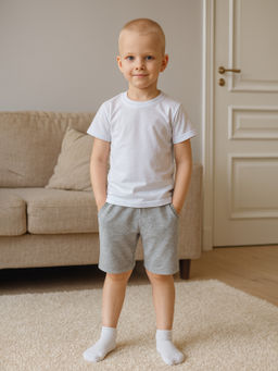 Шорты детские меланж 403 (122, 64)