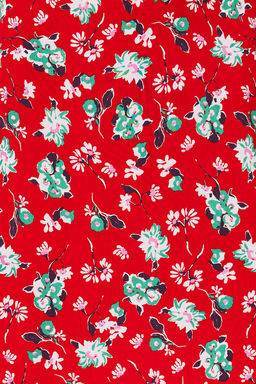 TRENDYOLMILLA Mavi Cicek Desenli Viskon Kumasl? Midi Boy Dokuma Etek TWOSS23ET00295 фото 4