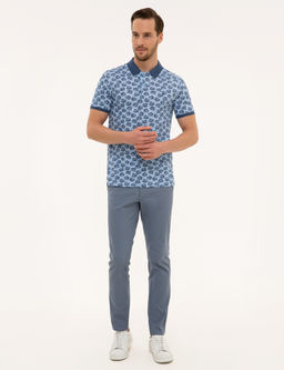 Mavi Slim Fit Bask_l_ Polo Yaka Ti__rt