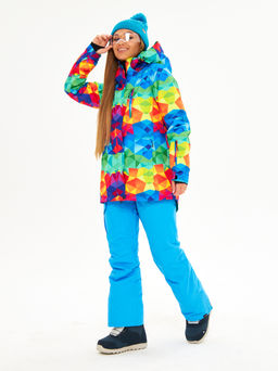 Женская горнолыжная сноубордическая куртка Alpha Endless Ultra Chaleur SNB 423/316_6 Разноцветный  фото 39