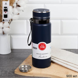 Термос 0,9 л / BFD-603-09 /уп 50/ металл/ микс