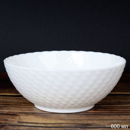 Салатник 600 мл 150 мм белый фактурный / WVW60Q (WHITE) /уп 6/48/ С