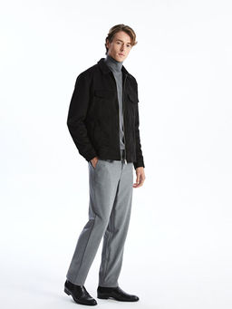 Slim Fit G?mlek Yaka S?et Erkek Ceket